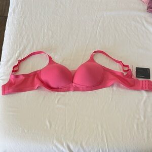 UNDEROUTFIT The Vivamesh Bra, size Large, color Pink Lemonade